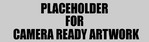Placeholder template for camera ready artwork